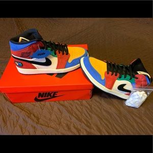 Nike Air Jordan Fearless Blue the Great Men’s 10